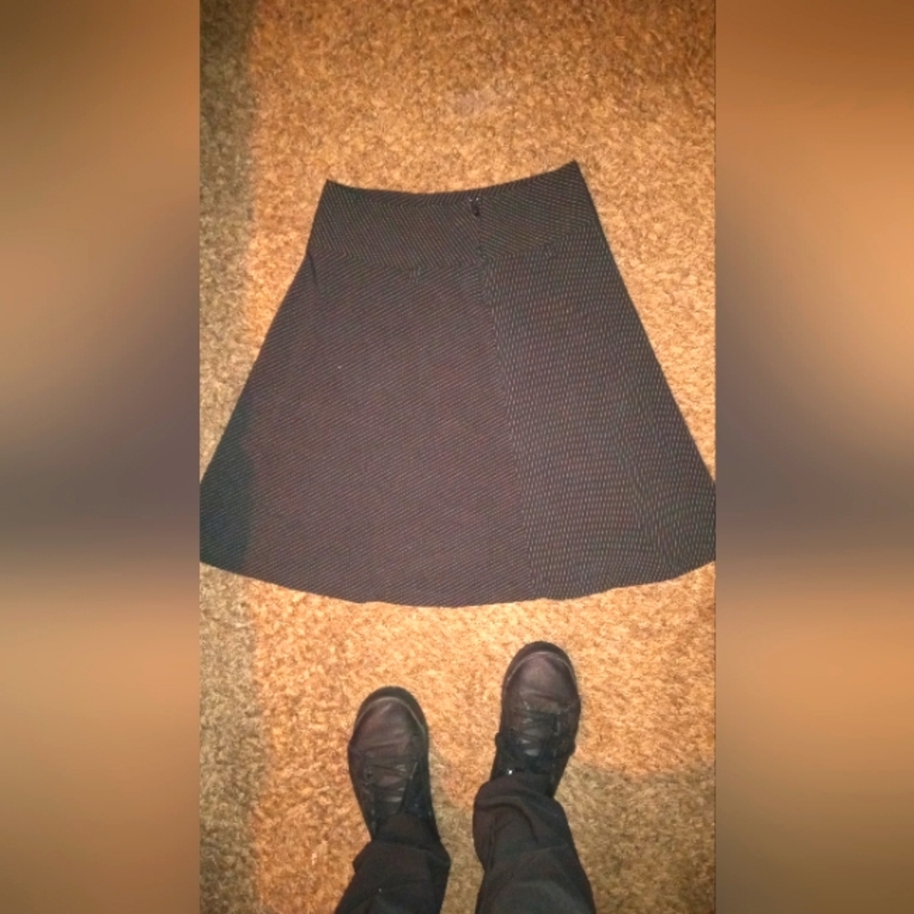 Pen stripped skirt